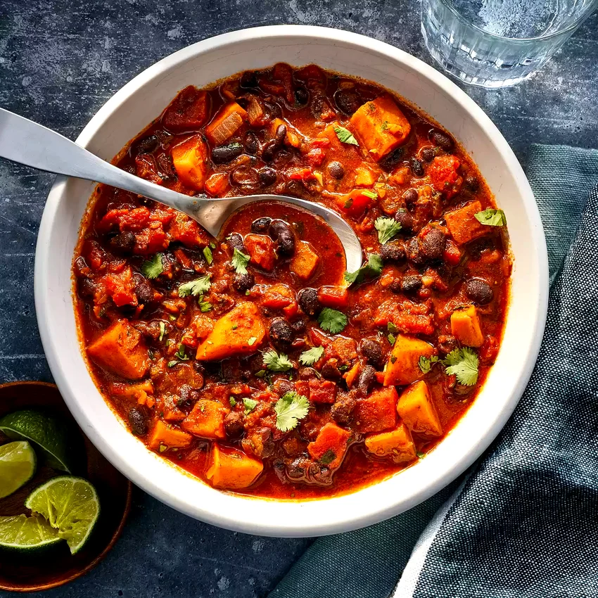Sweet Potato & Black Bean Chili