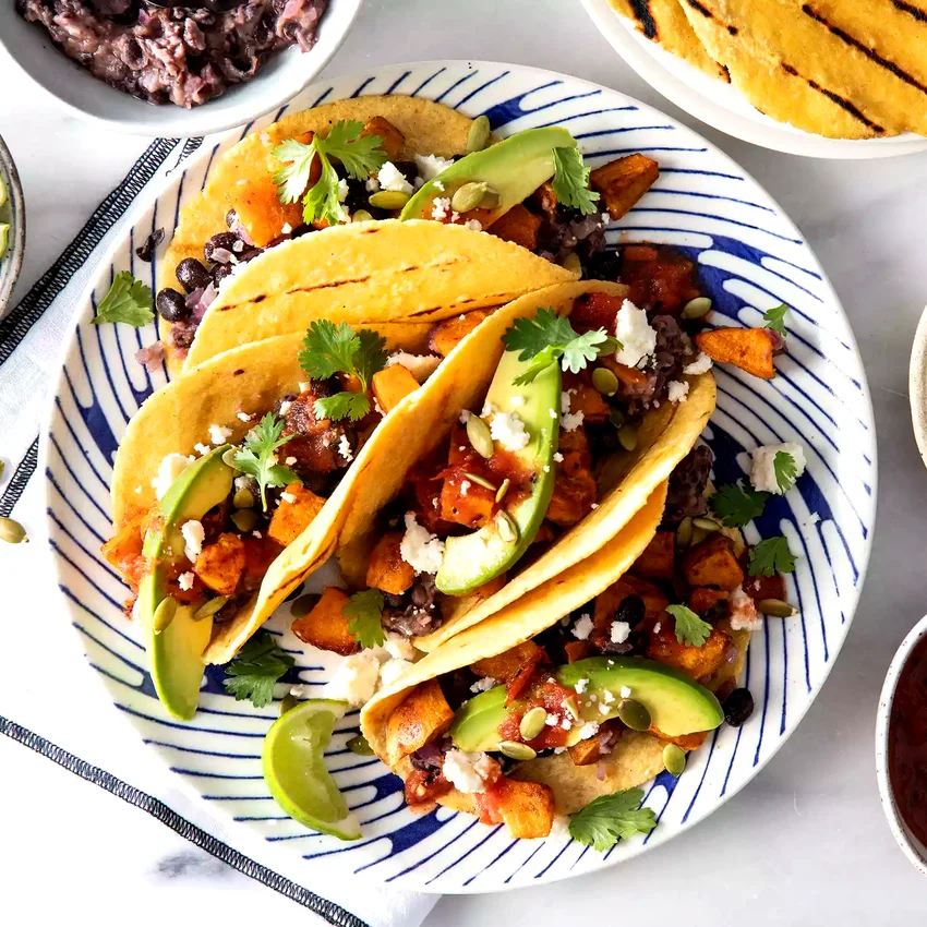 Sweet Potato-Black Bean Tacos