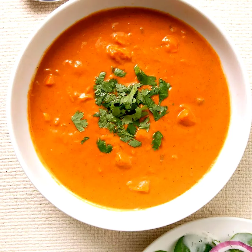 Sweet Potato-Peanut Bisque