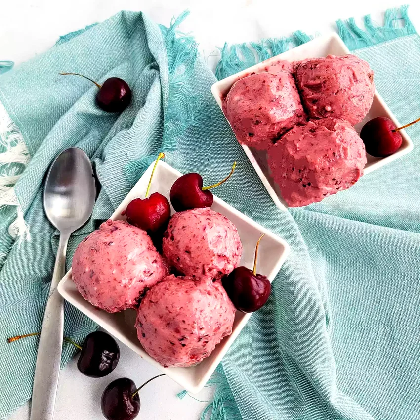 Tart Cherry Nice Cream