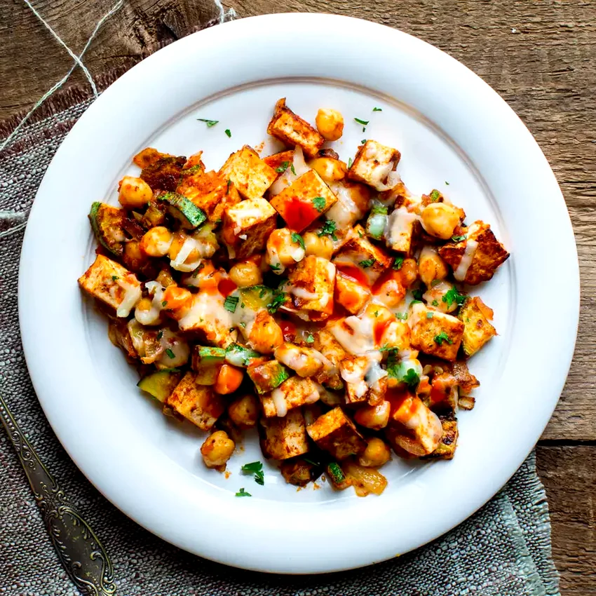 Tofu & Vegetable Scramble