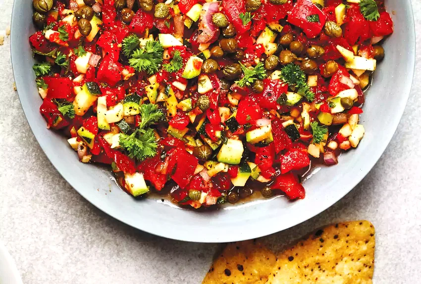 Tomato-Zucchini Salsa
