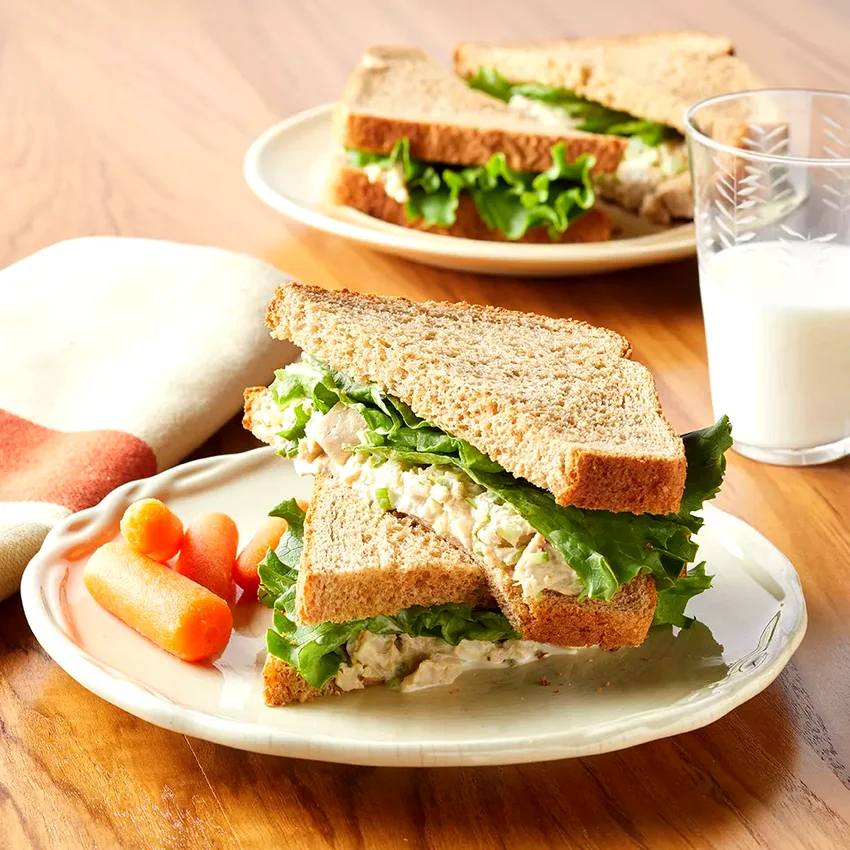 Tuna Salad Sandwich with Sweet Relish