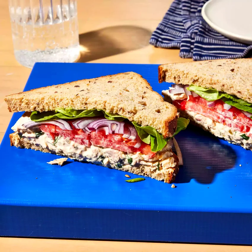 Tuna Salad & Tomato Sandwich
