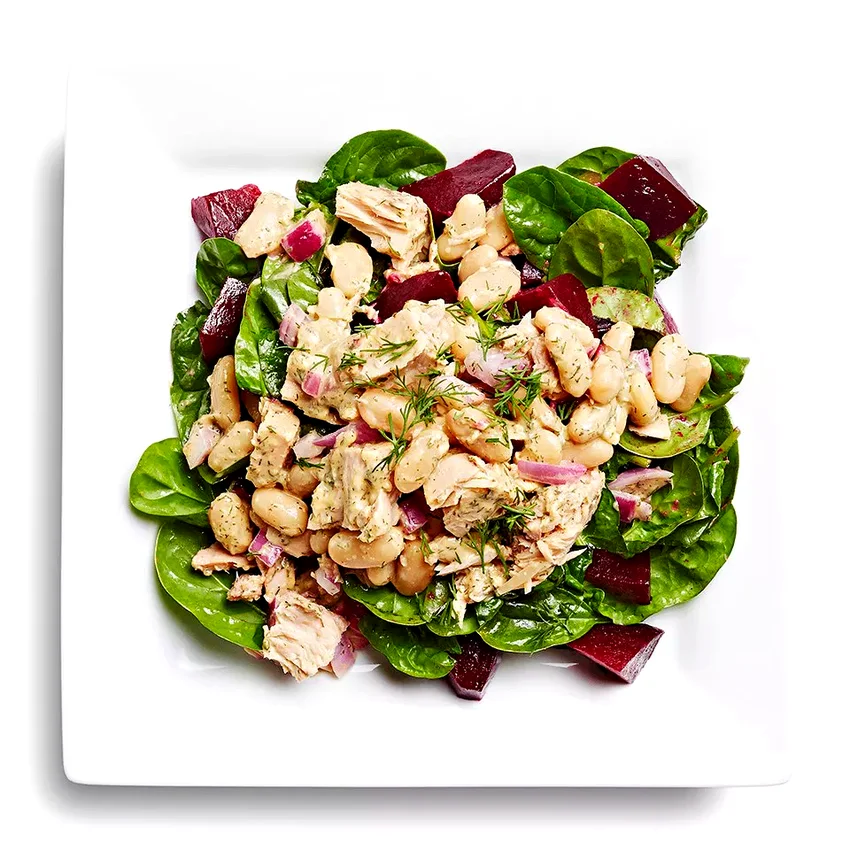 Tuna, White Bean & Dill Salad