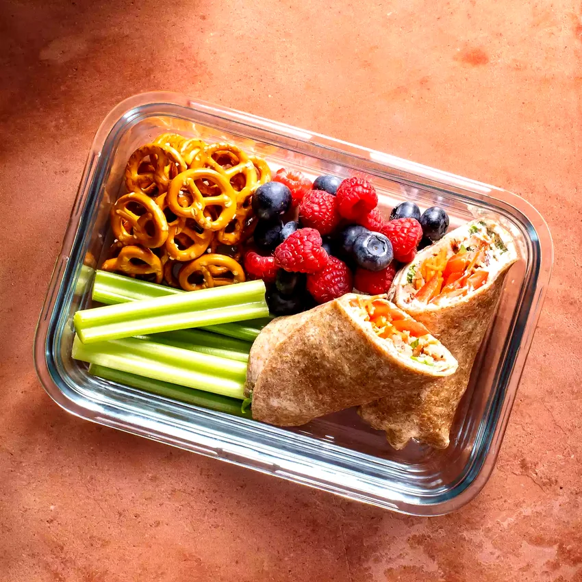 Turkey Meatball Wrap Lunchbox