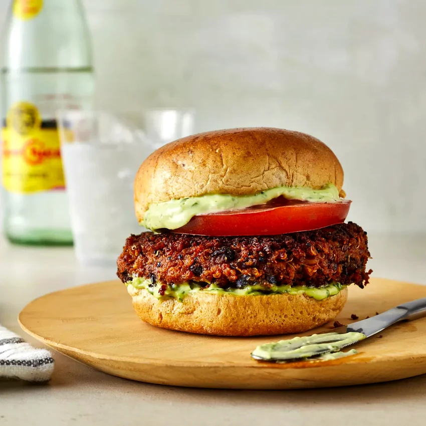 Vegan Black Bean Burgers