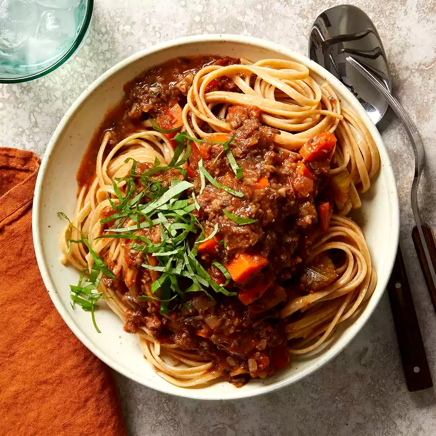 Vegan Mushroom Bolognese