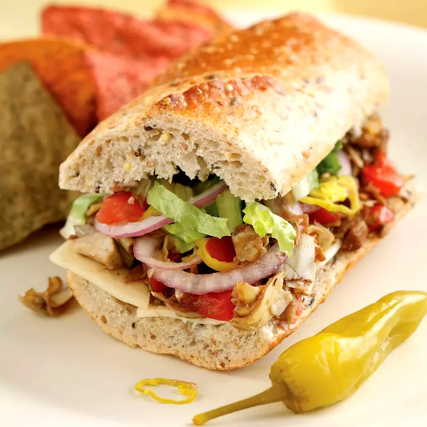 Vegetarian Italian Hoagies