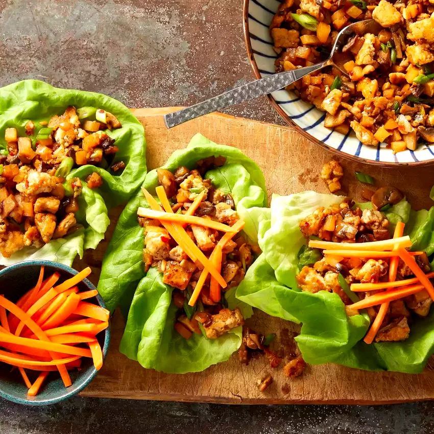 Vegetarian Lettuce Wraps