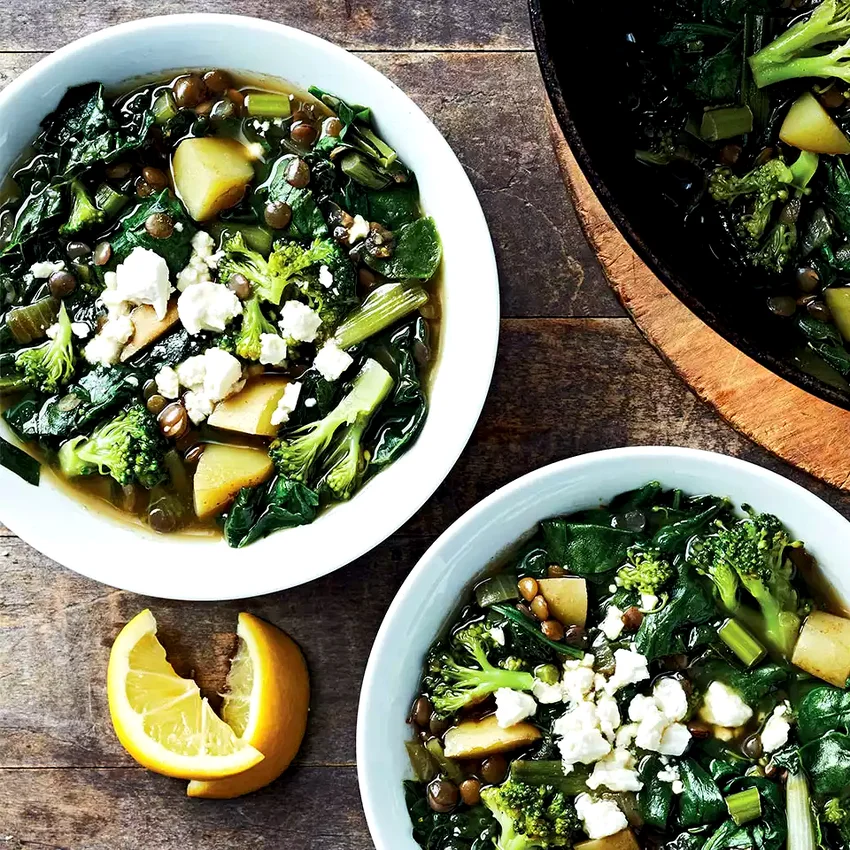 Very Green Lentil Soup