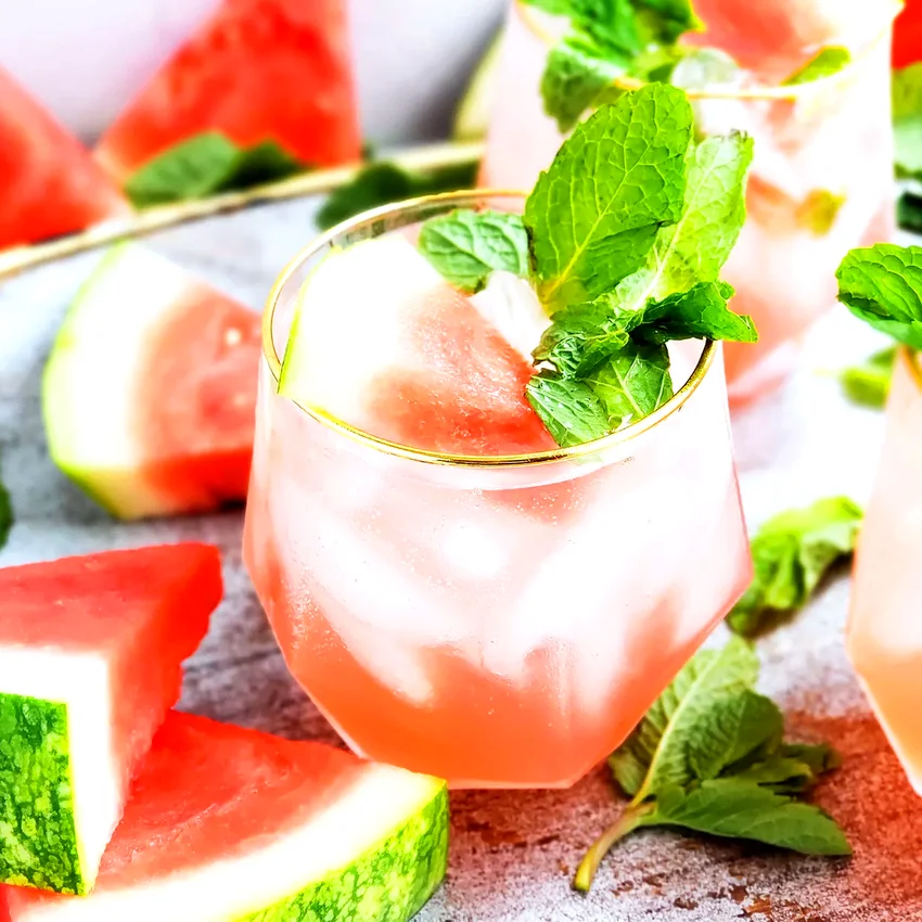 Watermelon Mint Mocktail
