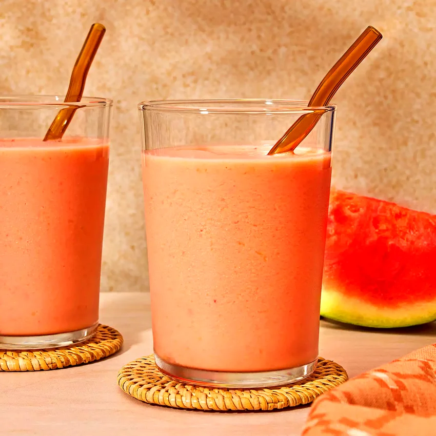 Watermelon-Peach Smoothie