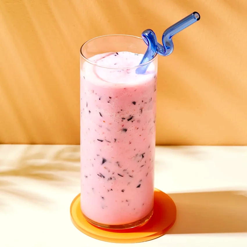 Whipped Blueberry Lemonade