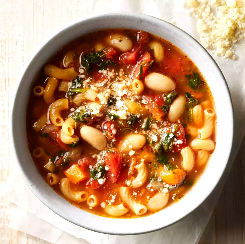 White Bean Soup with Pasta