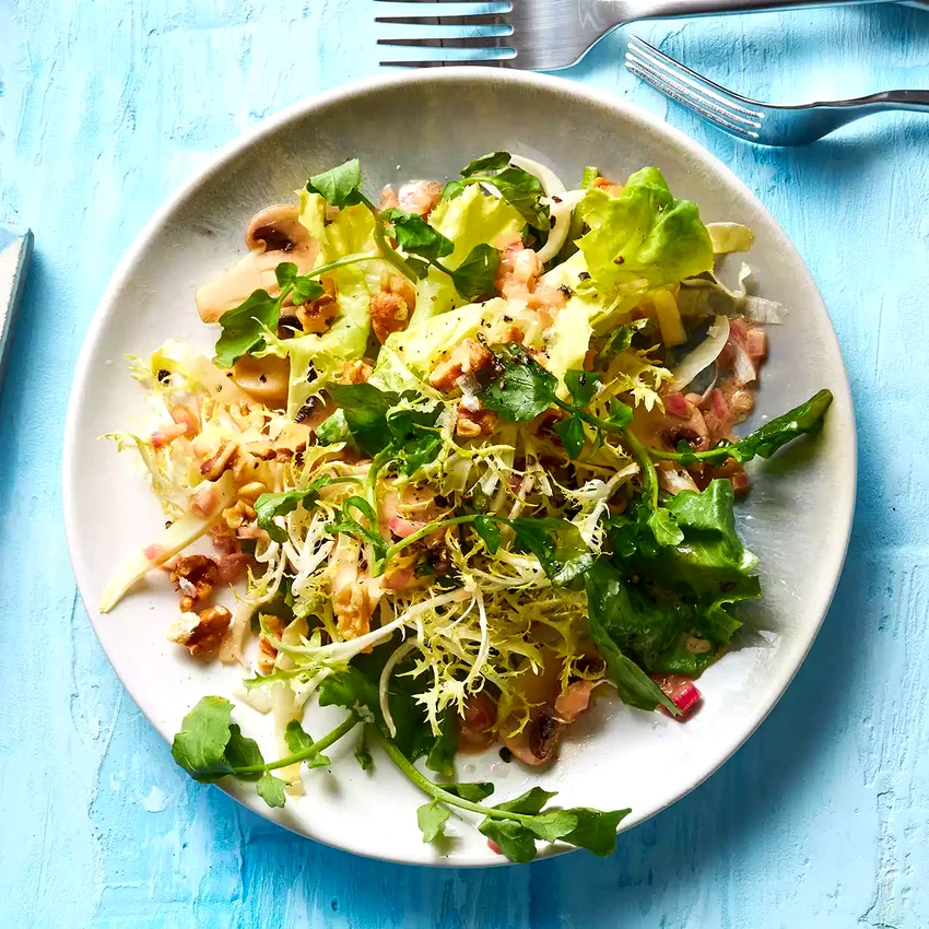 Winter Salad with Toasted Walnuts
