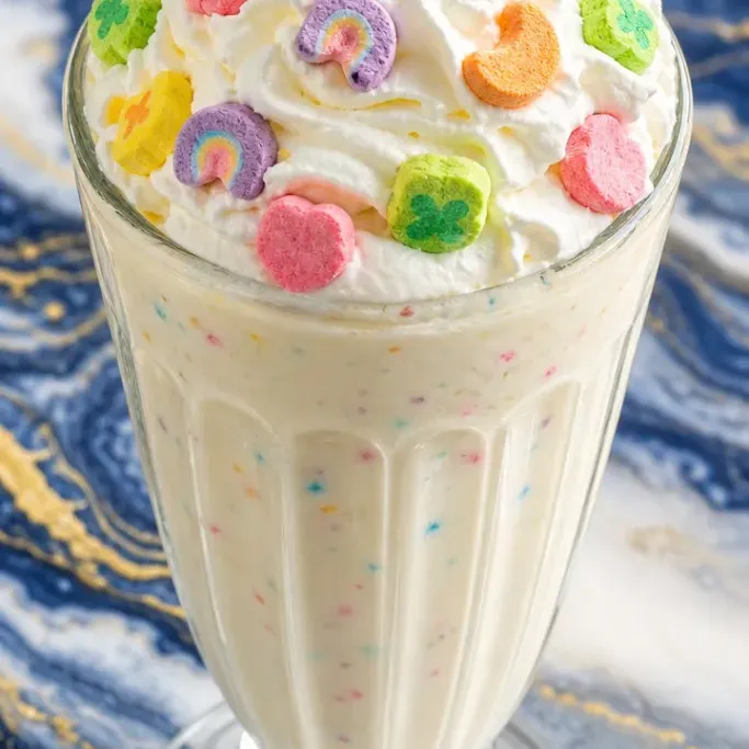 burger king lucky charms milkshake