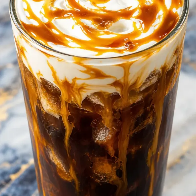 caramel iced coffee recipe starbucks