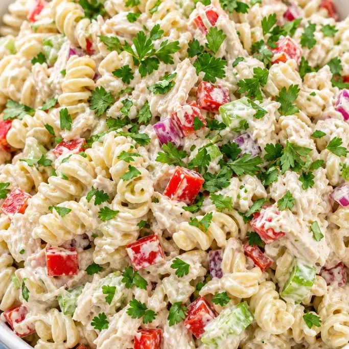chicken salad chick pasta salad recipe
