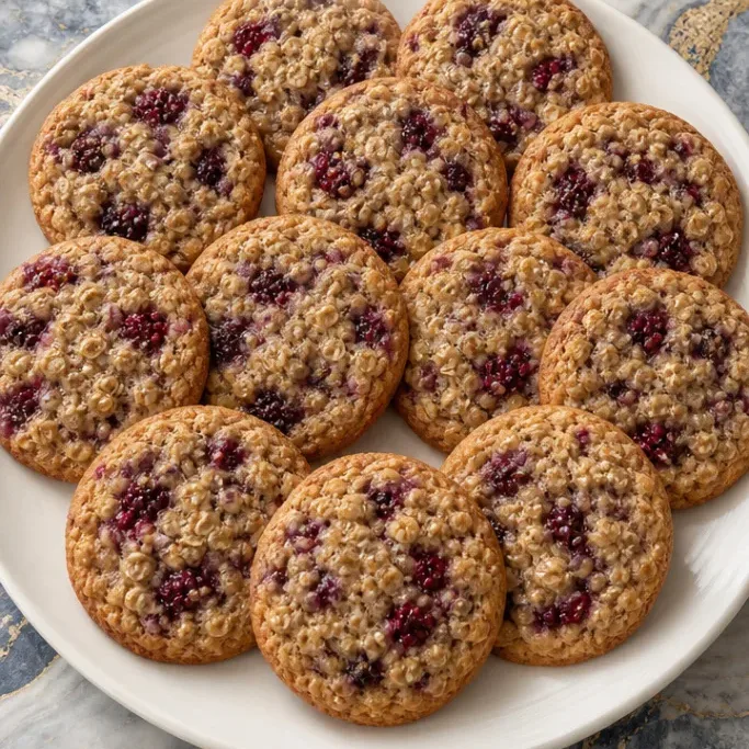 copycat panera oatmeal berry cookies recipe