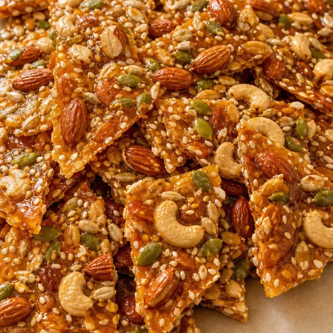 costco nut and seed brittle recipe