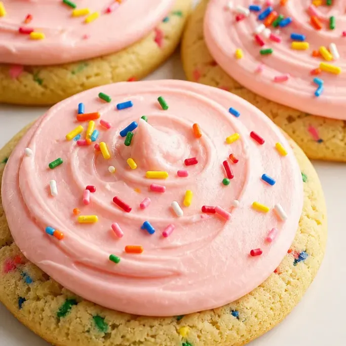 crumbl birthday cake cookie recipe