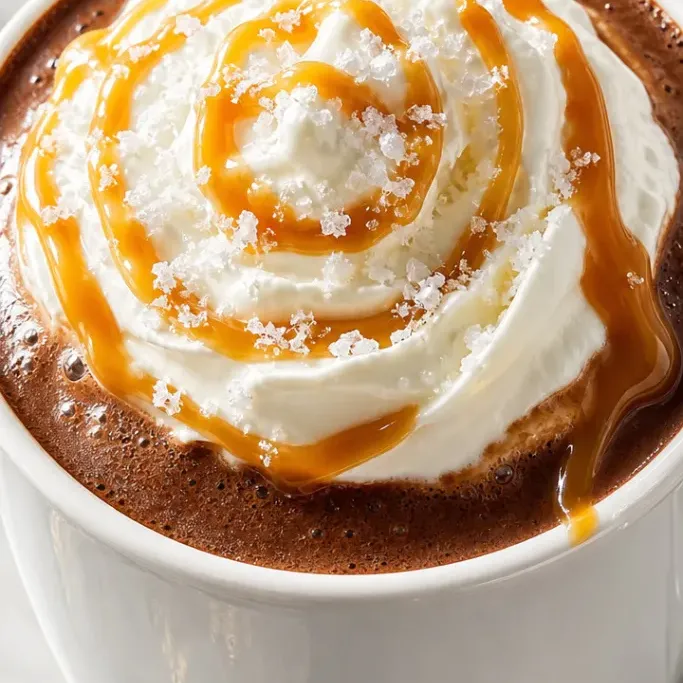 dunkin donuts salted caramel hot chocolate