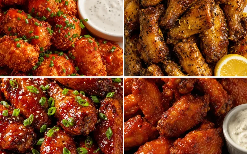 easy-buffalo-wild-wings-copycat-recipes collage