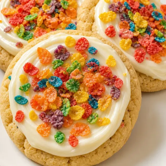 fruity pebble crumbl cookie recipe