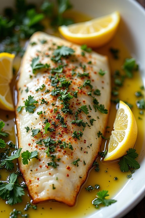 herb seasoned baked tilapia