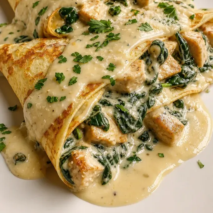 ihop chicken florentine crepes
