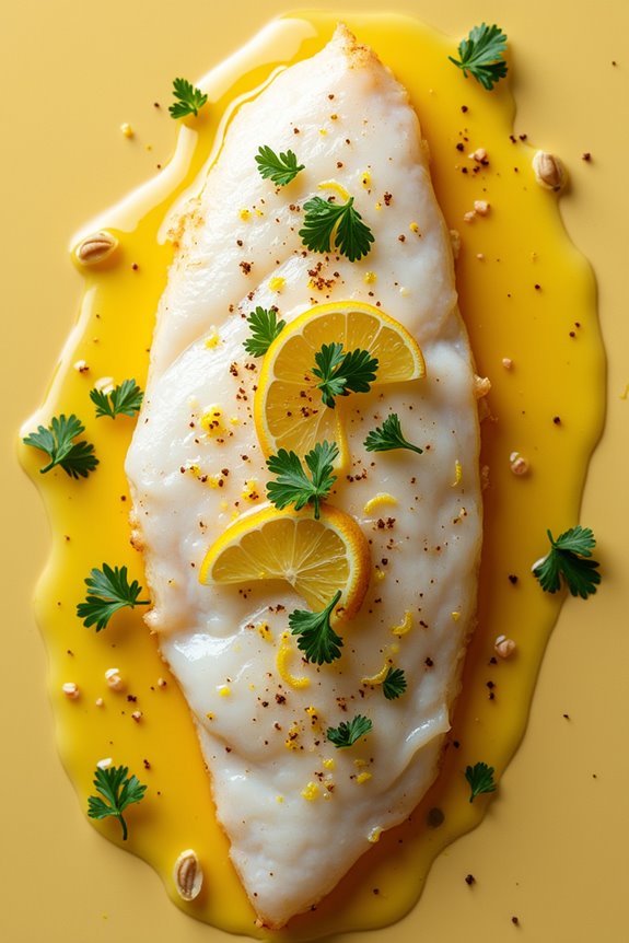 lemon garlic baked tilapia