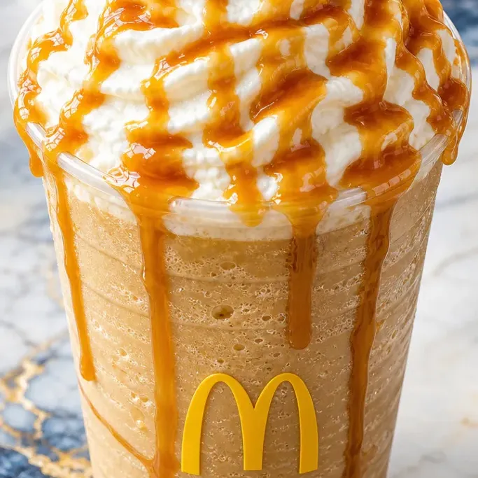 mcdonalds caramel frappe