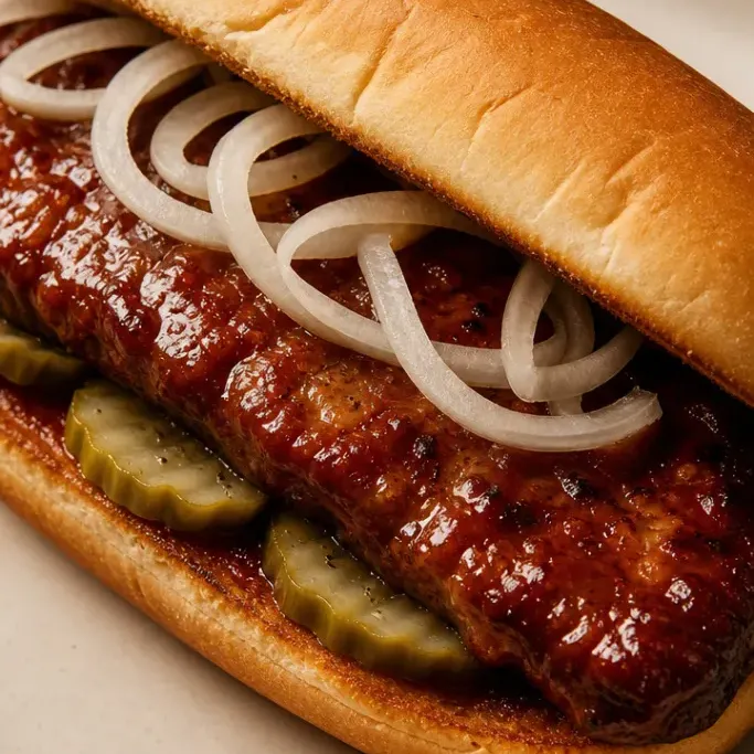 mcdonalds mcrib sandwich