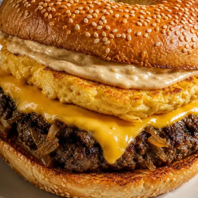 mcdonalds steak egg and cheese bagel