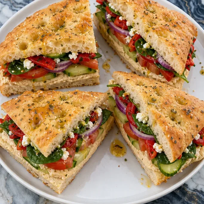 panera mediterranean veggie sandwich