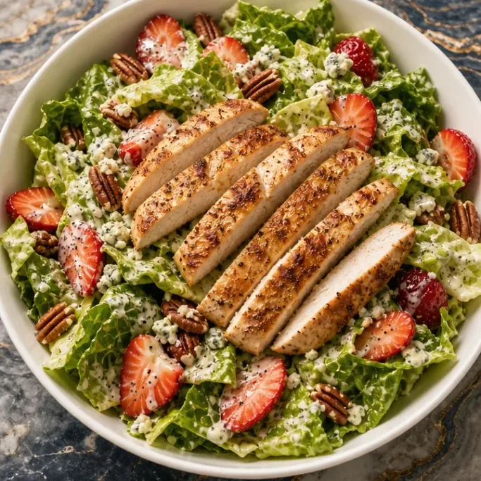 panera strawberry poppyseed salad