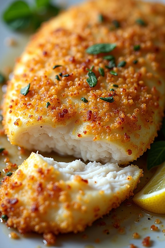 parmesan crusted fish recipe