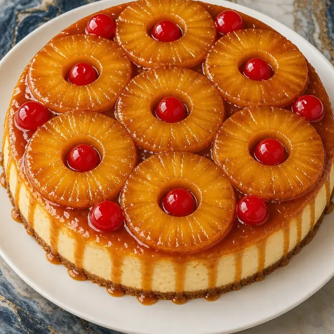 pineapple upside down cheesecake factory