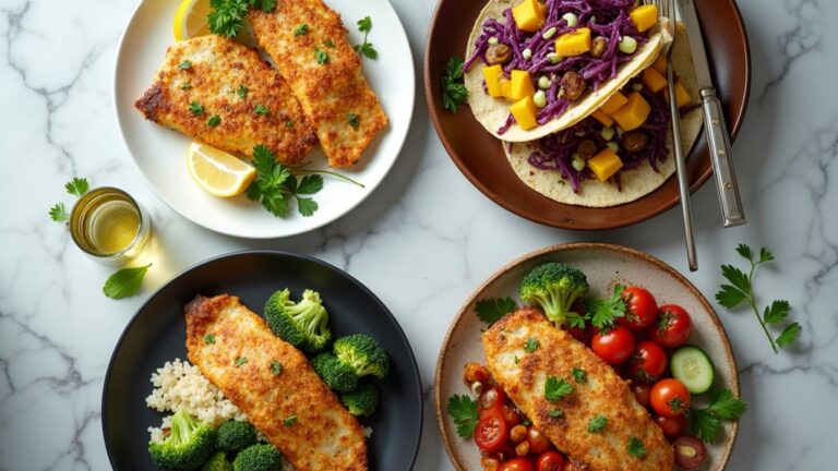 quick frozen tilapia meals