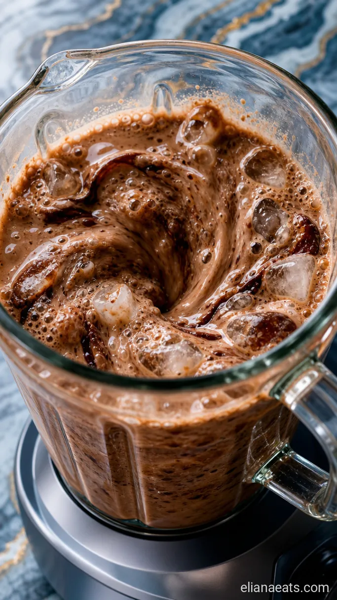 Step 1: Blend the Frappuccino Base
