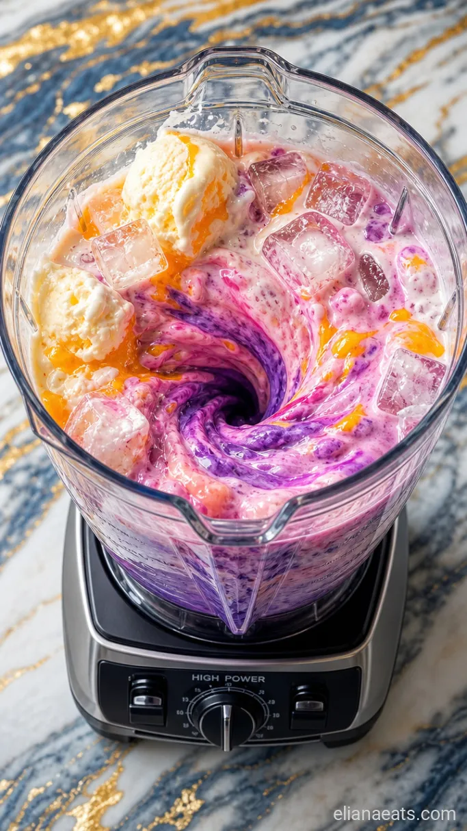 Step 1: Blend the Frappuccino Base