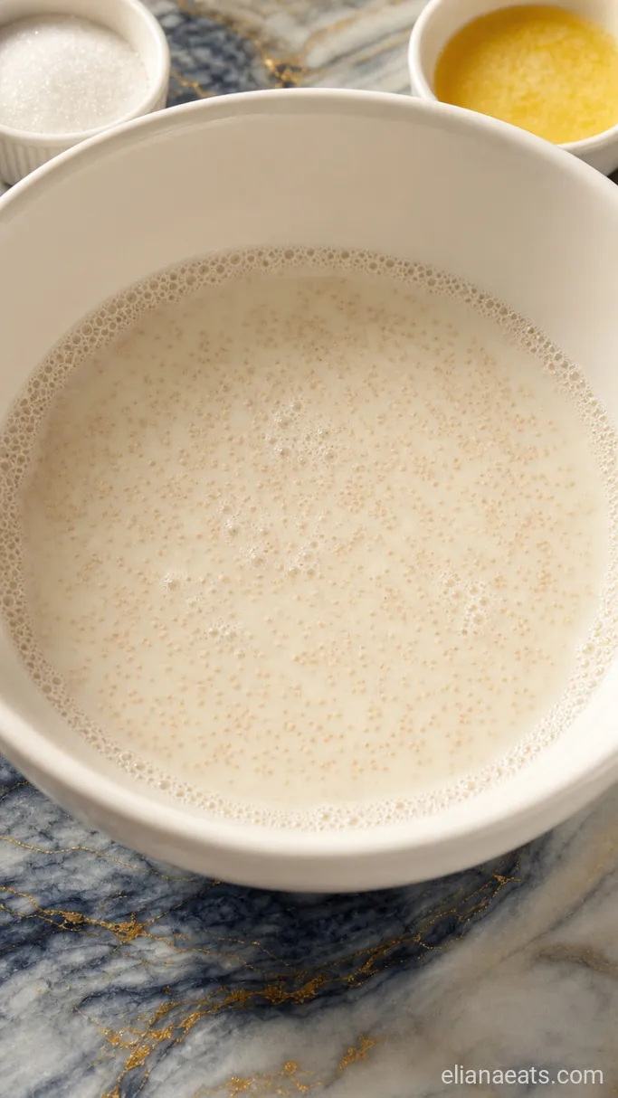 Step 1: Bloom the Yeast and Mix the Dough
