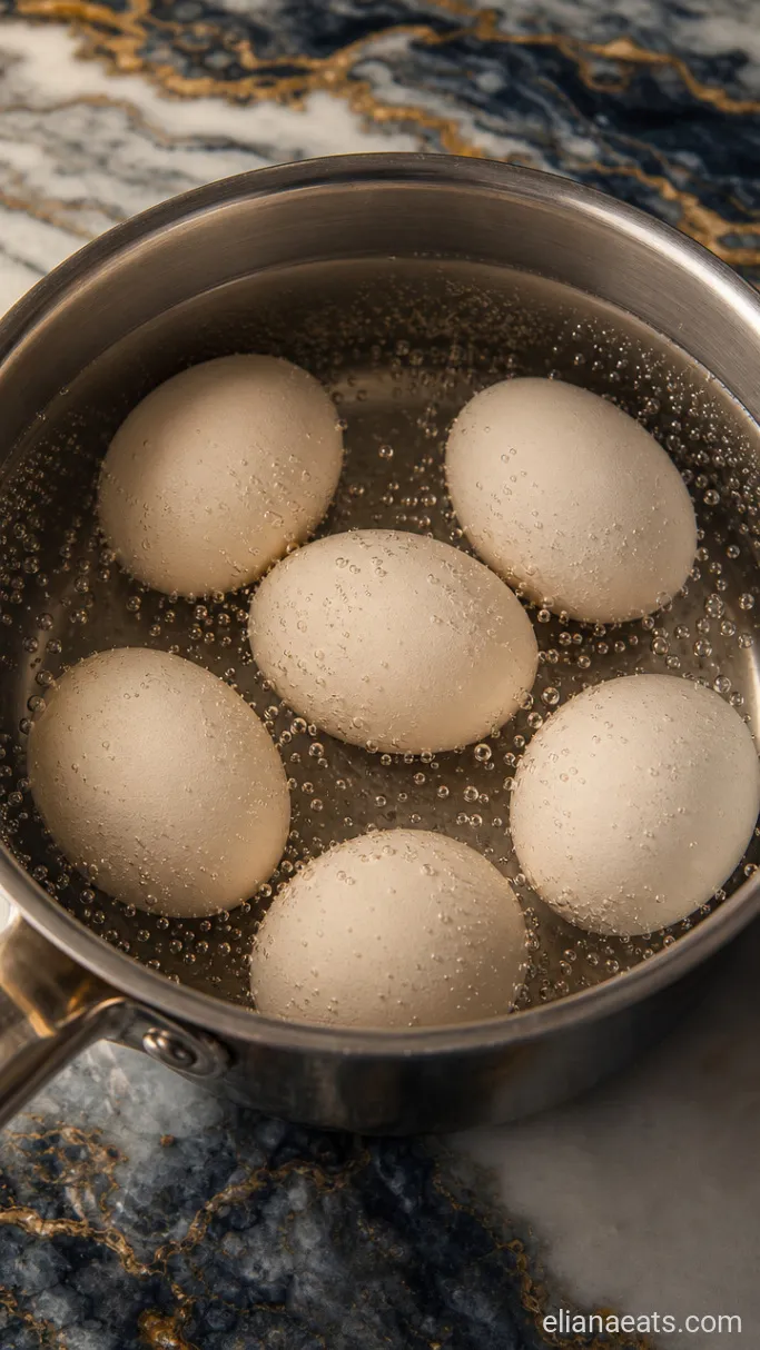 Step 1: Boil the Eggs