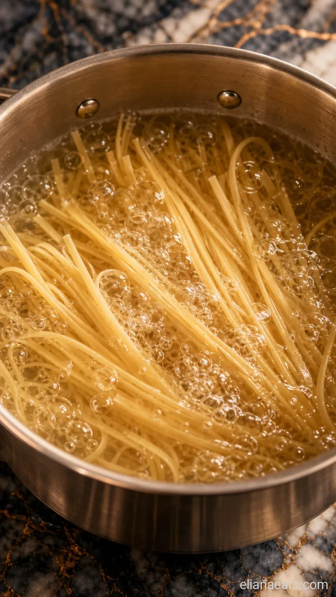 Step 1: Boil the Linguine