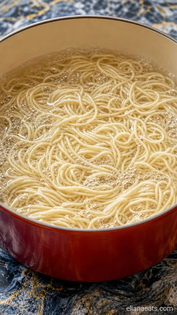 Step 1: Boil the Noodles