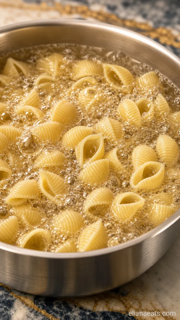 Step 1: Boil the Pasta Shells