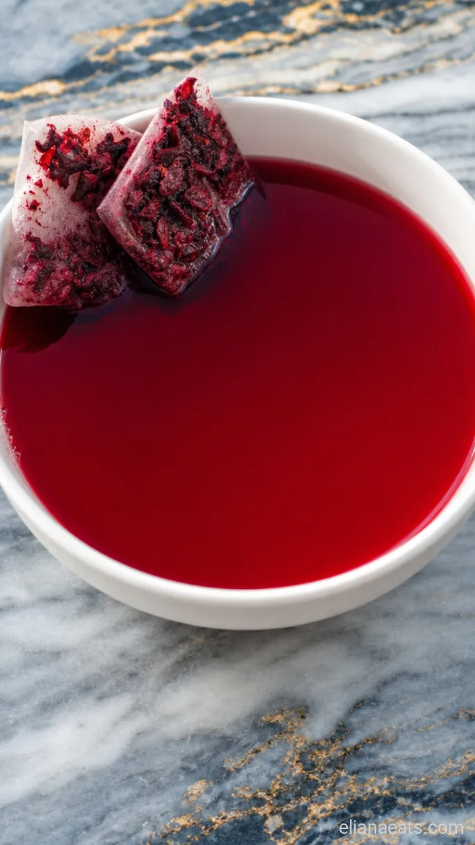 Step 1: Brew and Cool the Hibiscus Concentrate