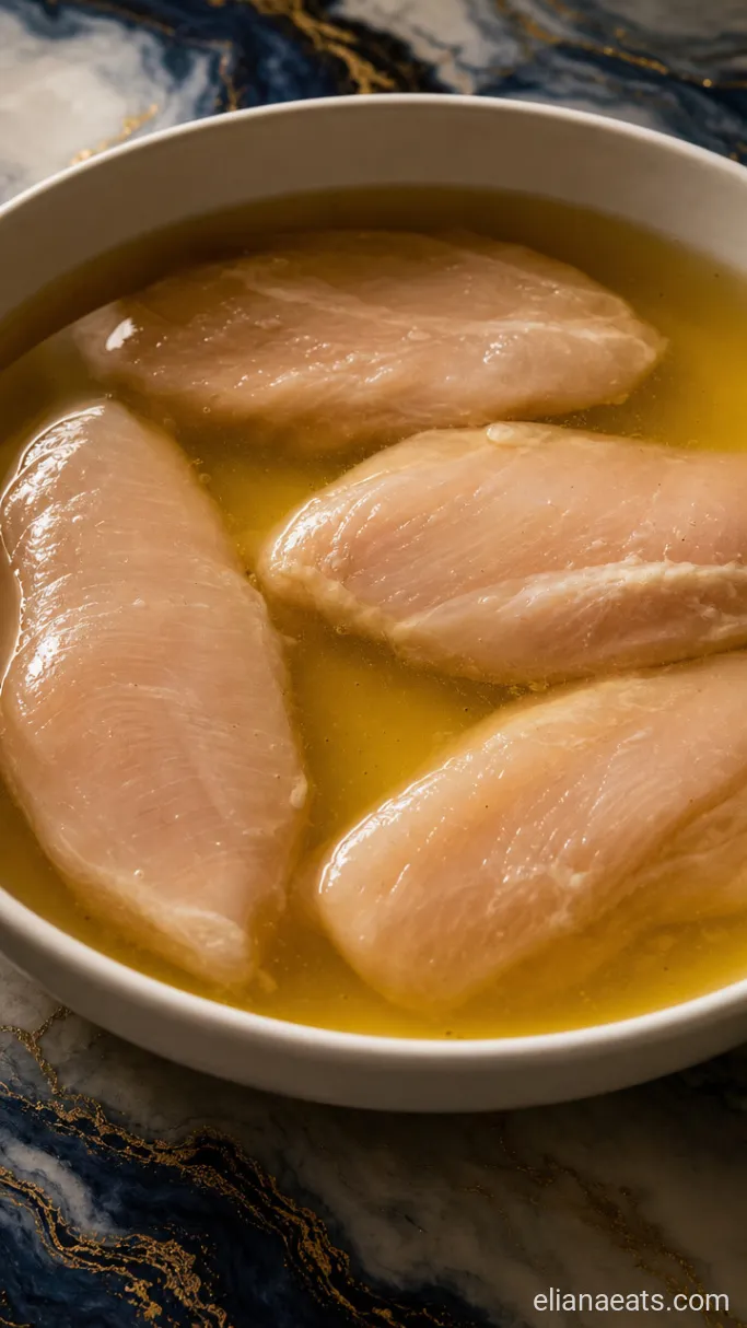 Step 1: Brine the Chicken in Pickle Juice