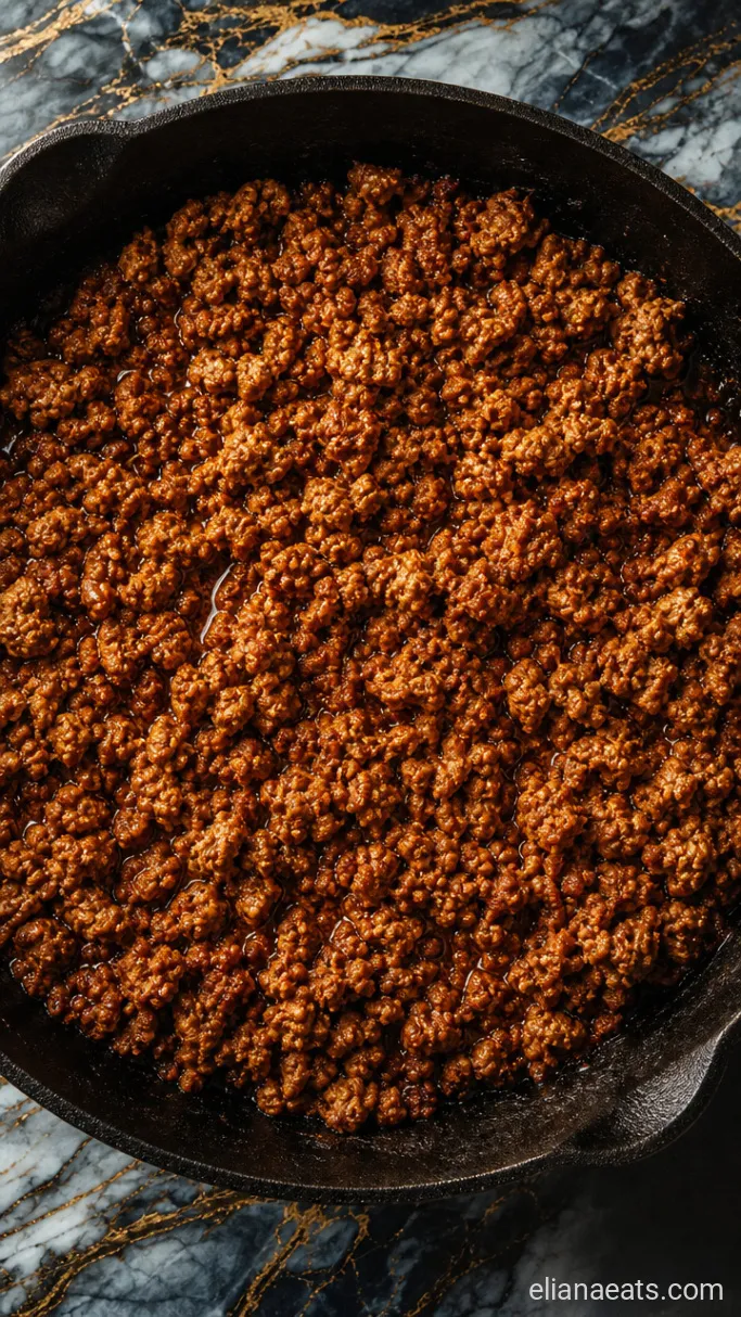 Step 1: Brown and Season the Beef